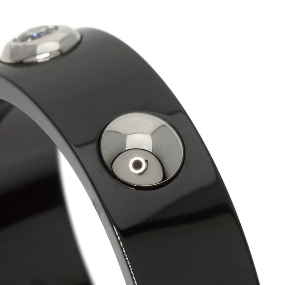 LOUIS VUITTON Silver Diamond Ring - Picture 6 of 8